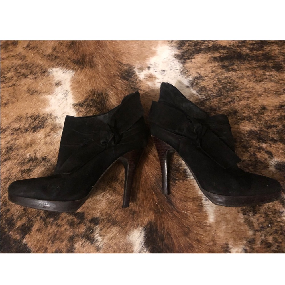 ALDO bootie pumps black 6